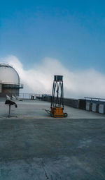 Pier over sea against sky