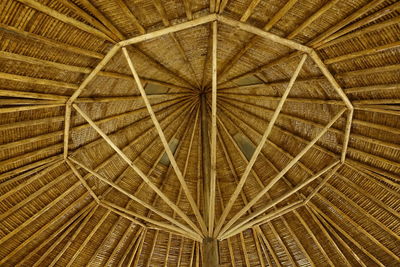Low angle view of ceiling