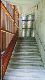 Staircase in corridor