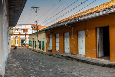 Beautiful antique streets of the heritage town of honda in colombia