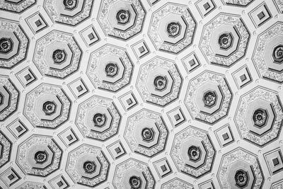 Full frame shot of patterned ceiling