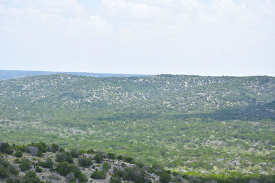 Scenic view of cloudy sky