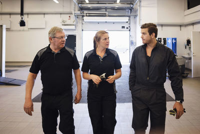 People standing in a room