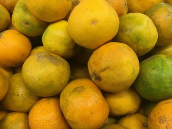 Full frame shot of fruits