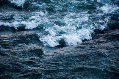 Close-up of wave in sea