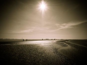 View of calm sea against the sky