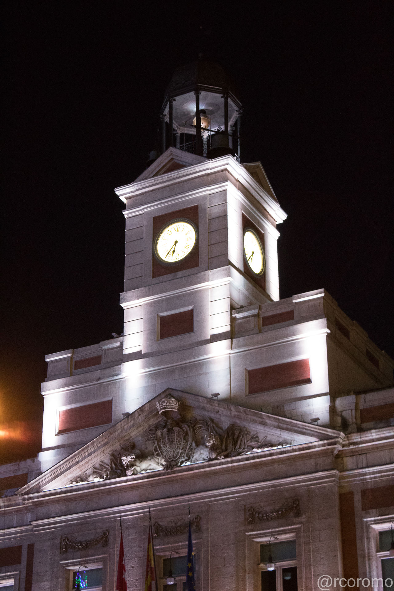 Reloj puerta del sol