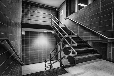 Staircase in building