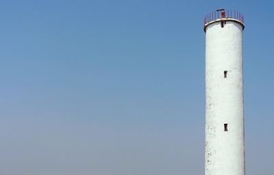 Low angle view of lighthouse