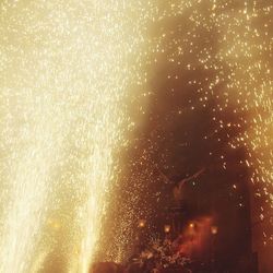 Full frame shot of illuminated lights