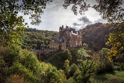 Panoramic view of historic building against sky