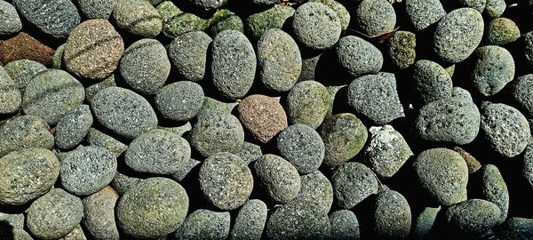 Full frame shot of stones