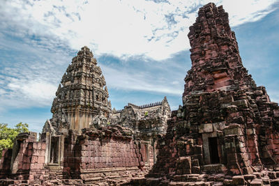 Low angle view of a temple