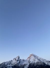 Watzmann und mond