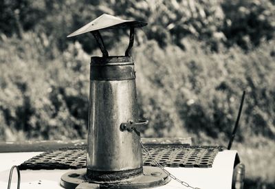 Close-up of drink on table