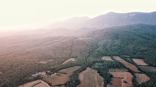 Scenic view of mountains