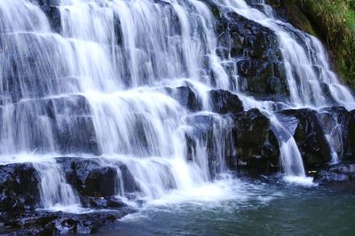 View of waterfall