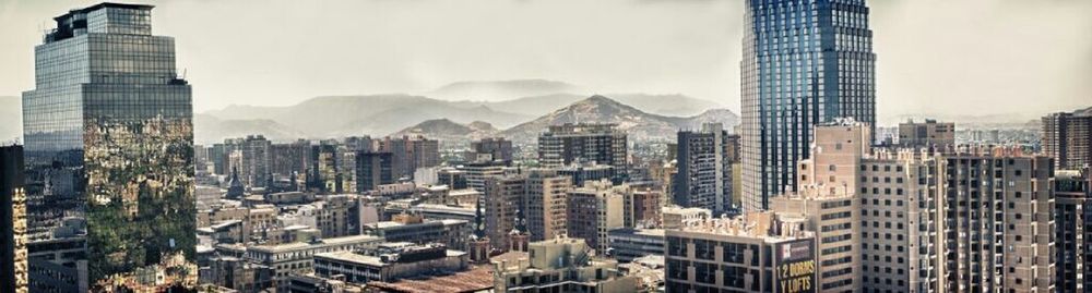 Skyscrapers in city