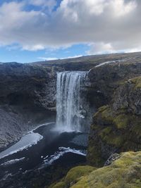 Winter wonder water fall