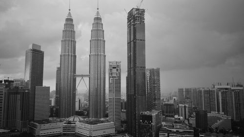 Skyscrapers in city