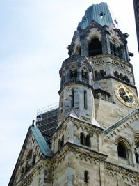 Low angle view of building against sky