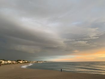 Winter beach