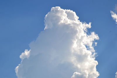 Low angle view of clouds in sky