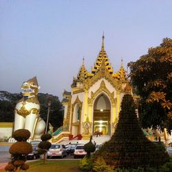 View of temple