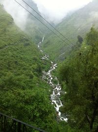 Scenic view of mountains