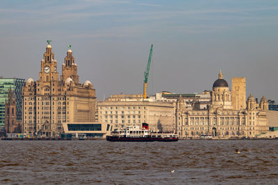 Buildings at waterfront