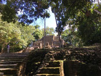 Low angle view of a temple