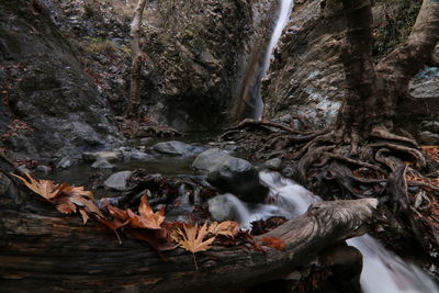 Mesa potamos water fall at cyprus