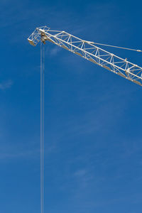 Low angle view of construction site