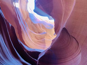 Close-up of rock formation