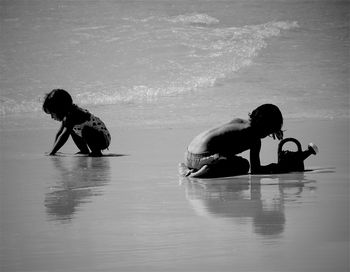 People in swimming pool