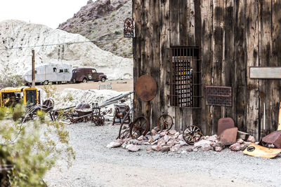 Abandoned built structure