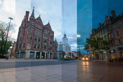 View of buildings in city