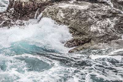 Aerial view of sea