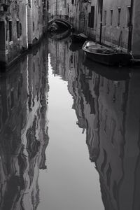 Boats in canal