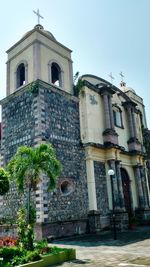 Low angle view of church