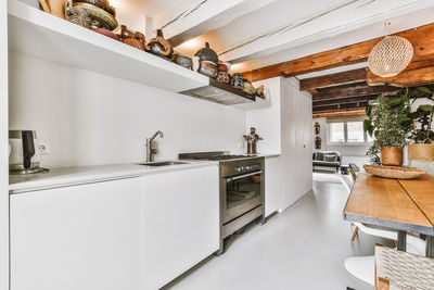 Interior of kitchen