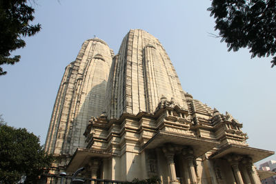 Low angle view of historical building