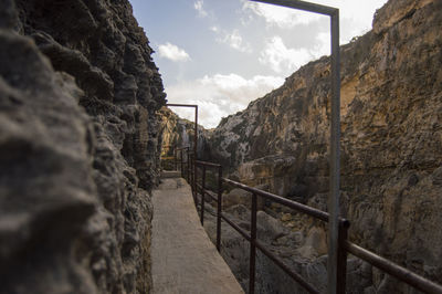 Built structure against the sky