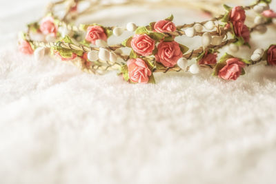 Handmade floral tiara