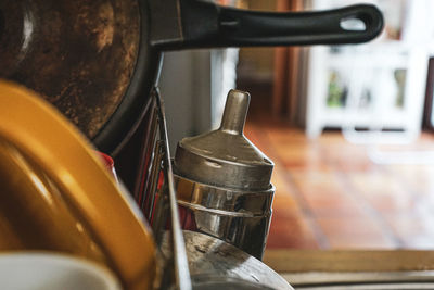 Close-up of coffee machine
