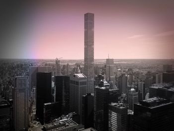 Skyscrapers in city
