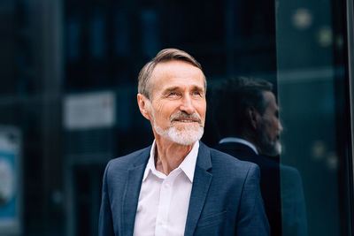 Portrait of a man looking away