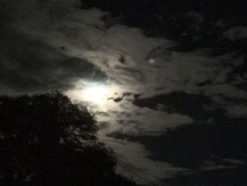 Low angle view of clouds in sky