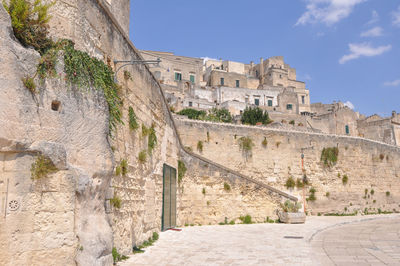 Old ruins against sky