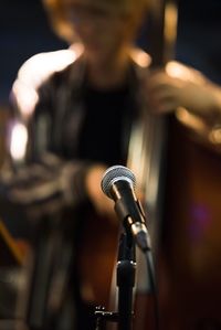 Man playing cello